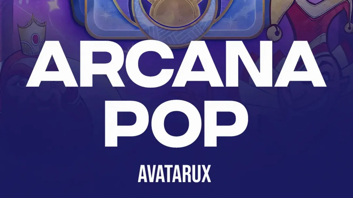 Arcana Pop স্লট গেমের রহস্যময় ট্যারোট থিম এবং গেমপ্লে ইন্টারফেস